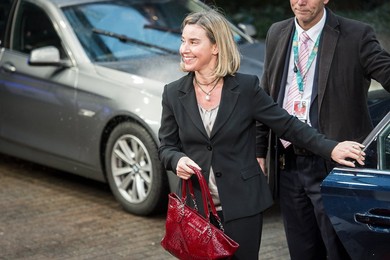 Federica Mogherini , EU High representat..........