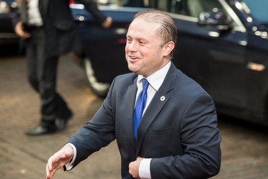 Malta Prime Minister Joseph Muscat arriv..........