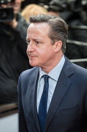 British Prime Minister David Cameron arr..........