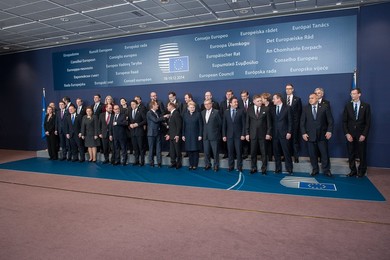 European leaders pose  for Family Pictur..........