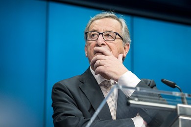 Jean-Claude Juncker , the president of t..........