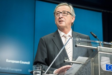 Jean-Claude Juncker , the president of t..........