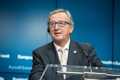 Jean-Claude Juncker , the president of t..........