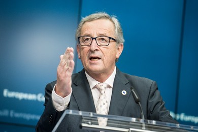 Jean-Claude Juncker , the president of t..........