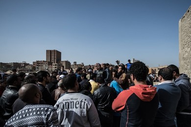EGYPT-CAIRO-FOOTBALL FAN-FUNERAL