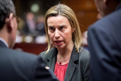Federica Mogherini , EU High representat..........