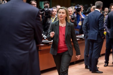 Federica Mogherini , EU High representat..........