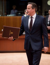 British Prime Minister David Cameron  ar..........
