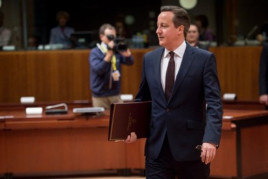 British Prime Minister David Cameron  ar..........