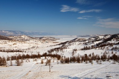 landscape, Baikal, Siberia, Russian Fede..........