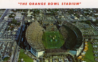 Orange Bowl Stadium, Miami, Florida, USA, 1958. Artist: Unknown