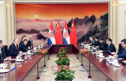 CHINA-CROATIA-MEETING