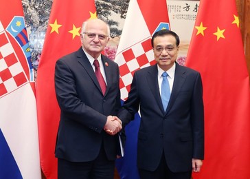 CHINA-CROATIA-MEETING