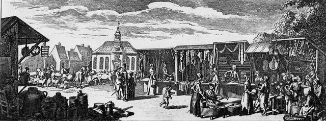 Annual Fair / Chodowiecki 1774