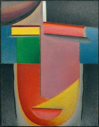 A. v. Jawlensky / Abstract head: autumn