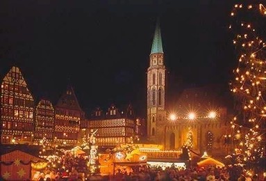 Christmas market, Frankfurt / Photo, 1995