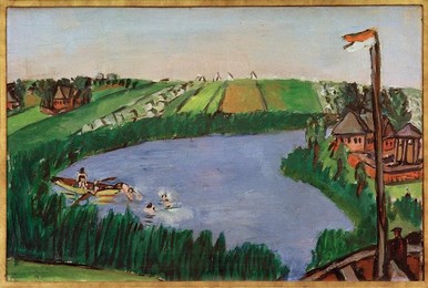 Beckmann / Dutch landscape / 1941