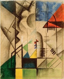 August Macke / Abstract Shapes / 1913