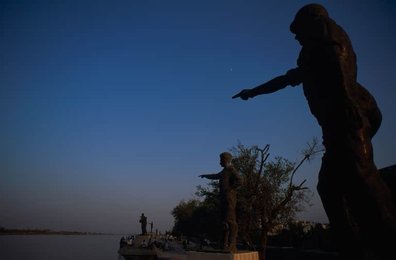 Basra (Irak), Shatt al-Arab / Foto 2003