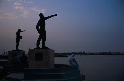 Basra (Irak), Shatt al-Arab / Foto 2003