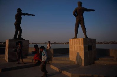 Basra (Irak), Shatt al-Arab / Foto 2003