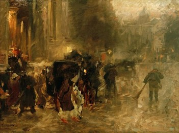 Ferdinand Brütt, Ash Wednesday