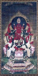 Japan: Bato Kannon, the horse-headed Bodhisattva of Compassion, Kyoto, 12th century