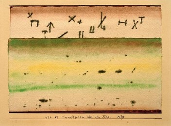 Paul Klee, Celestial Signs above Field