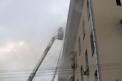 RUSSIA-MOSCOW-FIRE