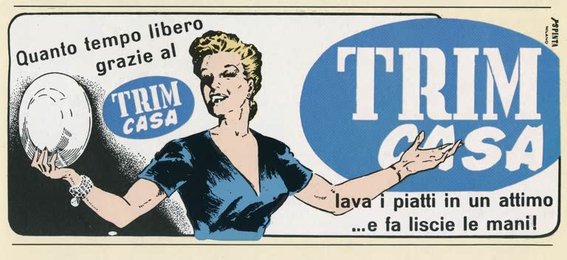 ADVERTISING THE DETERGENT, HAPPY HOUSEWIFE