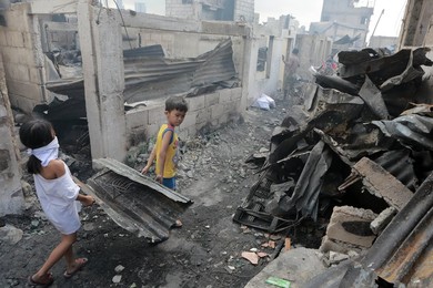 SHANTYTOWN FIRE