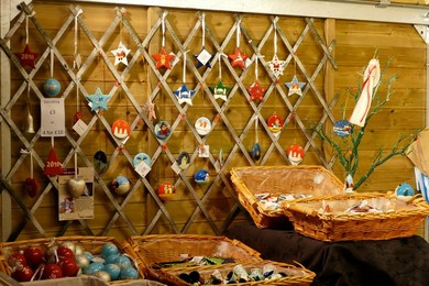 Waddesdon Manor Christmas Market Buckinghamshire UK