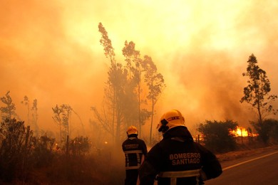 Fires in Chile