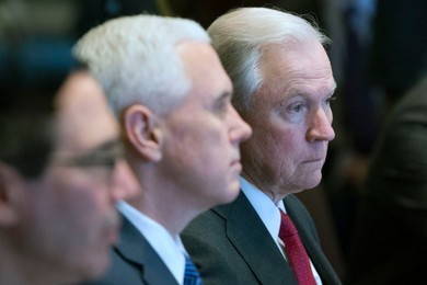 Cabinet meeting at the White House
