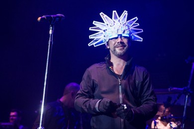 Jamiroquai perform live at the Roundhouse in London