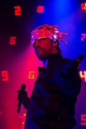 Jamiroquai perform live at the Roundhouse in London