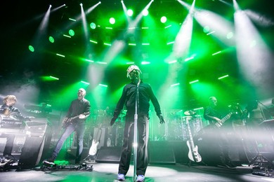 Jamiroquai perform live at the Roundhouse in London