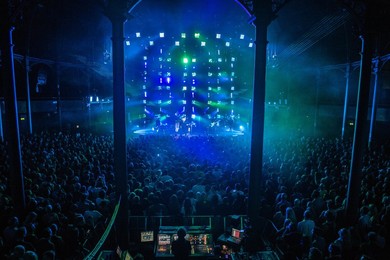 Jamiroquai perform live at the Roundhouse in London