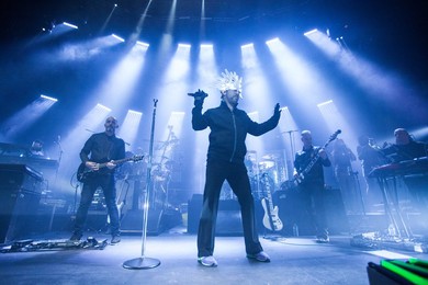 Jamiroquai perform live at the Roundhouse in London
