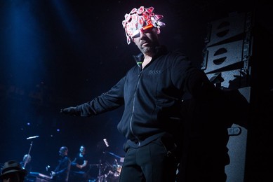 Jamiroquai perform live at the Roundhouse in London