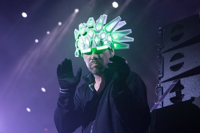 Jamiroquai perform live at the Roundhouse in London