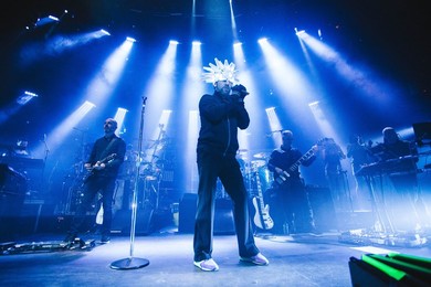 Jamiroquai perform live at the Roundhouse in London