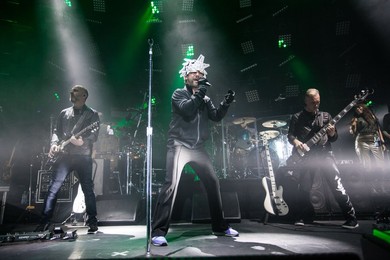 Jamiroquai perform live at the Roundhouse in London