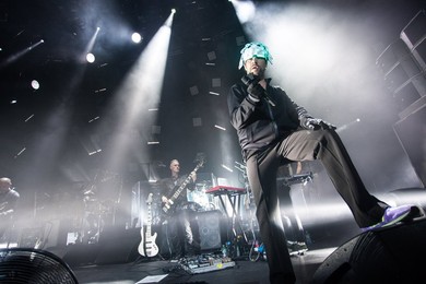 Jamiroquai perform live at the Roundhouse in London