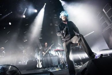 Jamiroquai perform live at the Roundhouse in London
