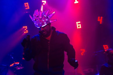 Jamiroquai perform live at the Roundhouse in London
