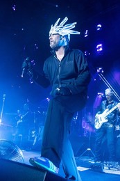 Jamiroquai perform live at the Roundhouse in London