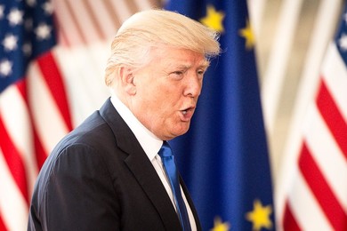 Trump meets EU leaders
