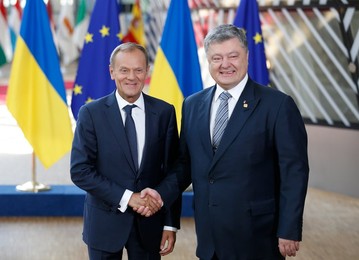 Tusk Poroshenko