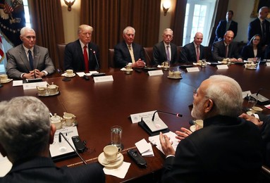 Trump and Modi of India